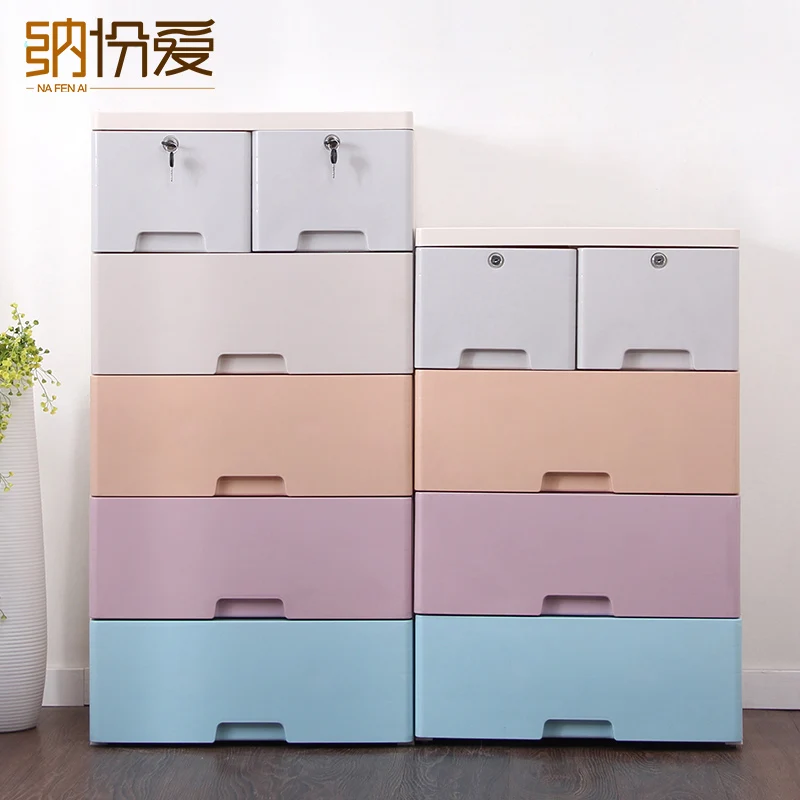 

Big Storage Cabinet Plastic drawer organizerclothes storage box underwear organizer and storage wardrobe child box for toys
