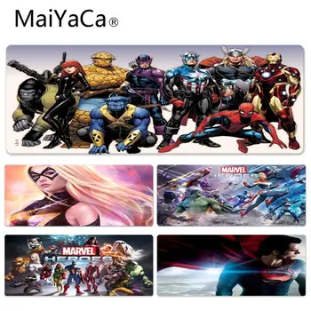 

MaiYaCa High Quality Marvel Comic Wallpaper Silicone Pad to Mouse Game Size for 300*900*2mm and 400*900*2mm Game Mousepad