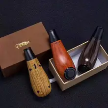 10pcs New Arrival Original Kamry Turbo K Mini E-Pipe 35W 1000mA Wooden e pipe mod vapor Electronic Cigarette Hookah kit Turbo-K