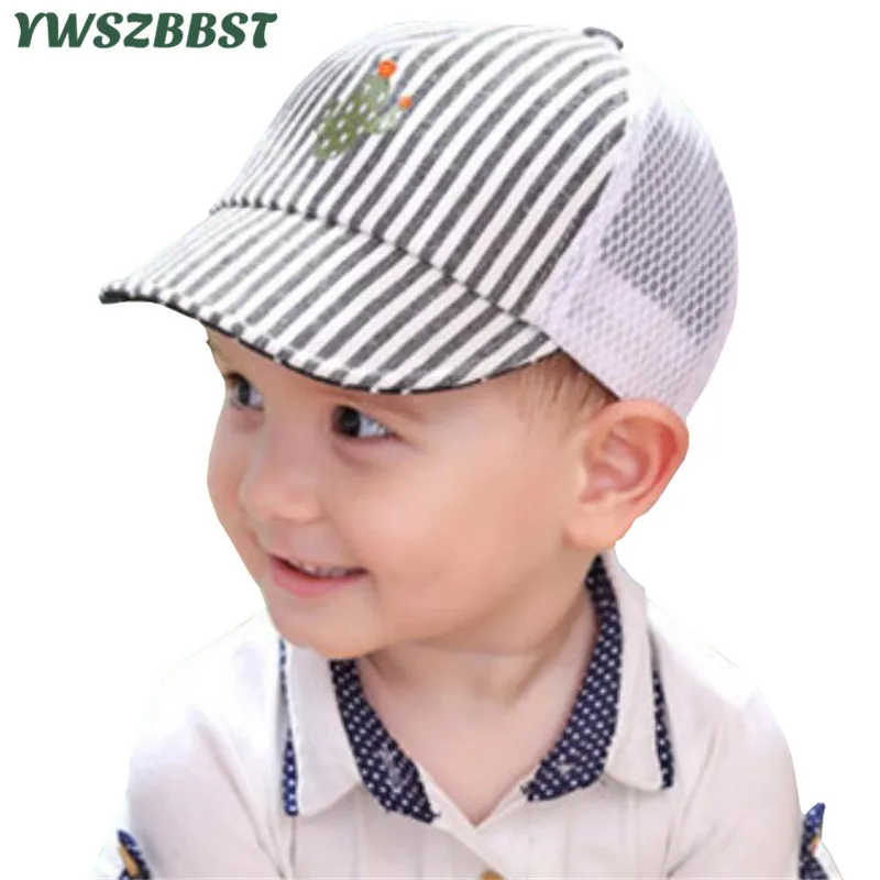 

Summer Mesh Baby Boy Hat Baby Baseball Cap Soft Eaves Baseball Hat Kids Sun Hat for Boys