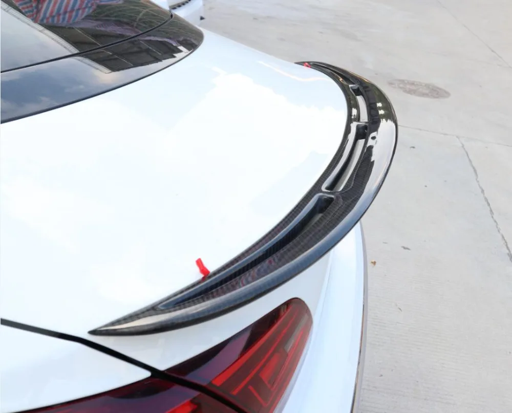 

JINGHANG Carbon Fiber Car Rear Wing Trunk Lip Spoilers Fits For VW Volkswagen CC 2009 2010 2011 2012 2013 2014 2015 2016