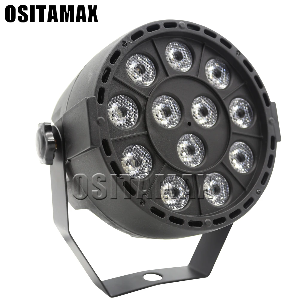 

LED Par 12x3W RGBW LED Stage Light Par Light With DMX512 for disco DJ projector machine Party Decoration OSITAMAX Stage Lighting