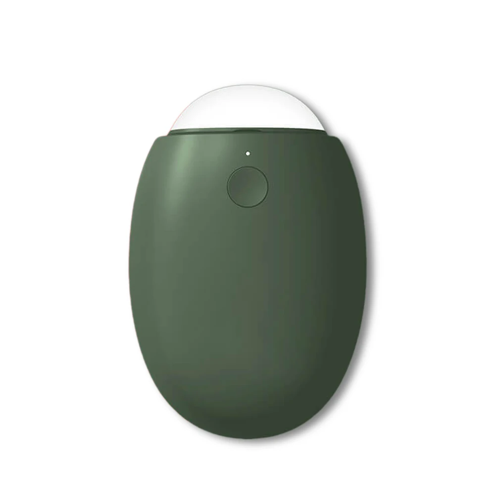 YOUPIN SOLOVE Электрический многофункциональный портативный ручной подогреватель power Bank Зарядка через usb 3600 мАч защита емкости компактный - Цвет: Зеленый