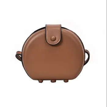 

Women's bag new 2019 all-purpose simple retro port style casual temperament small bag single shoulder crossbody bag qq159