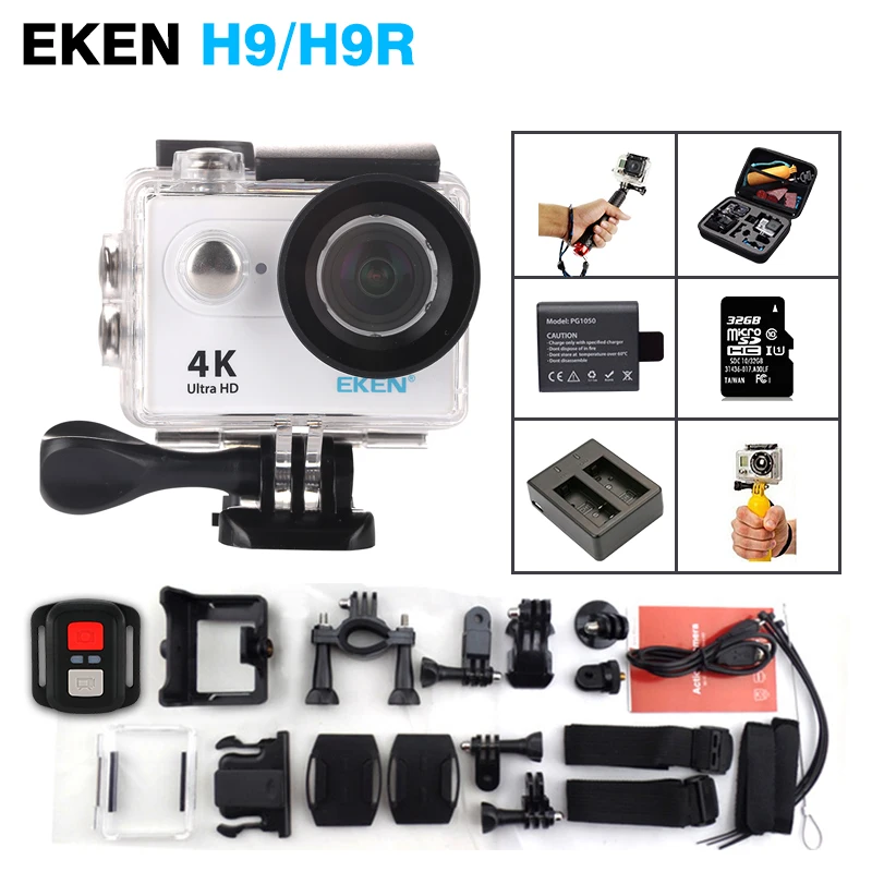 4K 25FPS sj WIFI 7000 Original h9 h9r 1080p Ultra HD mi yi eken pro Video