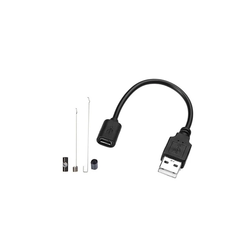 SHINA 7 мм объектив жесткий кабель Android эндоскоп камера 6LED водонепроницаемый USB