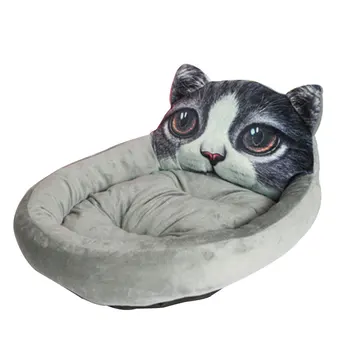 

Pet Dog Nest Soft Comfortable Cartoon Printed Warm Cat House Sleeping Bag Mat Pet Supplies Cartoon nido di animali domestici BDF