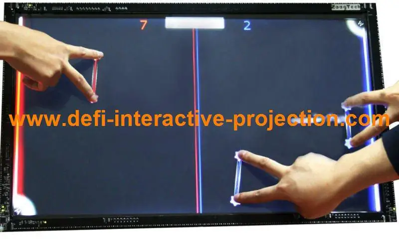 

DefiLabs G5S VERSION 12 points 42" Infrared Touch Screen frame, 16:9 format for multi touch table