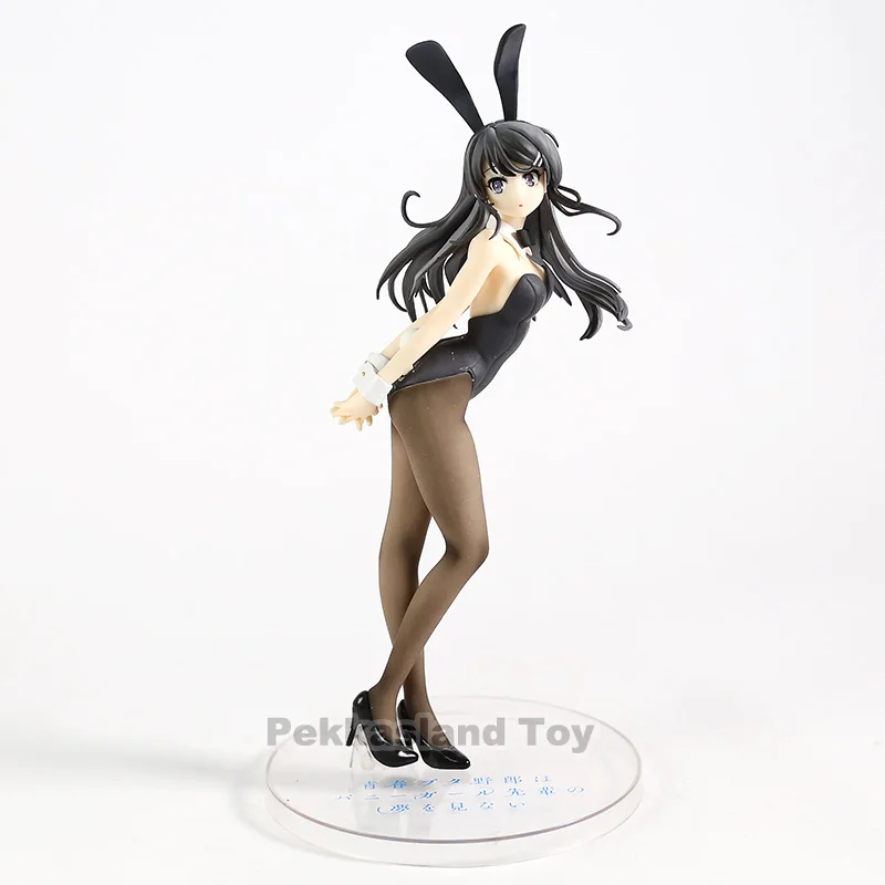 Коллекционная модель игрушки Seishun Buta Yarou wa Sakurajima Mai из ПВХ|Игровые фигурки и