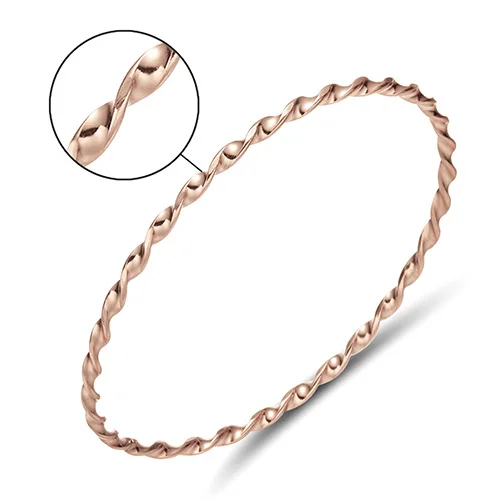 18 стиль простой рябь тиснение золотистый кулончик браслеты для женщин девочек Дубай браслеты с подвесками эфиопская невеста Свадебные украшения - Окраска металла: 4
