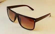 Free shipping Fashion vintage big black fashion rivet box sun glasses fashion square sunglasses myopia