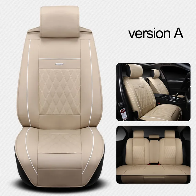 New 3D Styling Car Seat Cover For BMW F10 F11 F15 F16 F20 F25 F30 F34 E60 E70 E90 1 3 4 5 Series ...