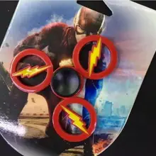 Мстители Дэдпул флэш Супермен Спиннер EDC ручной Спиннер цинковый сплав игрушка Металл Shuriken палец Спиннер для детей подарок