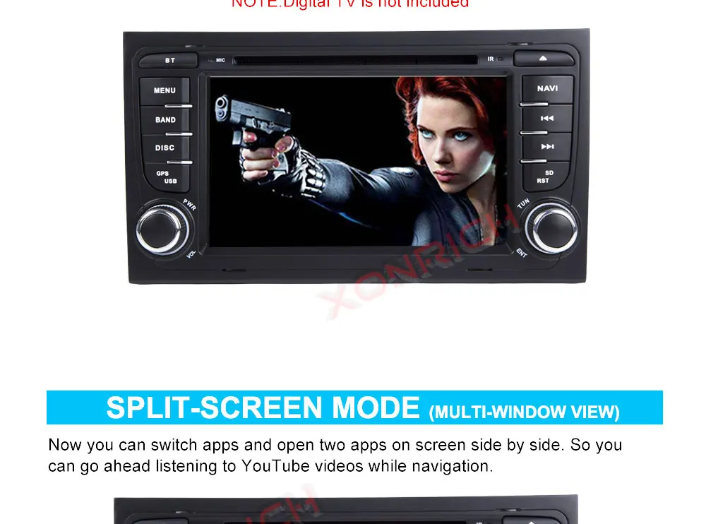 Flash Deal 2 Din Android Car Stereo Car Multimedia Player for Audi 2010 A4 S4 B6 B7 RS4 8E 8H 8F B9 Seat Exeo GPS DVD AutoRadio BT 18