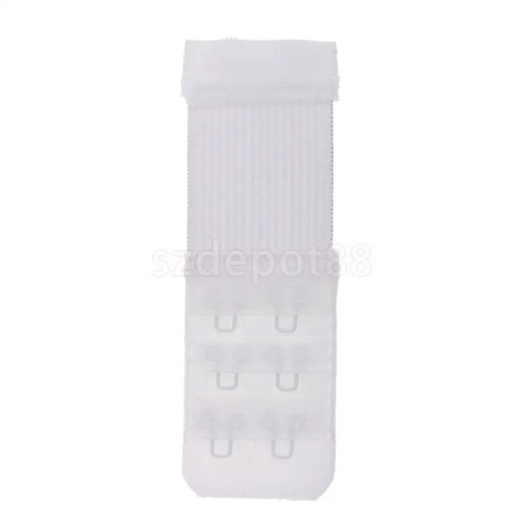 Adjustable Elastic Bra Extender 2 Hook Bra Extension Women's Lingerie Accessories