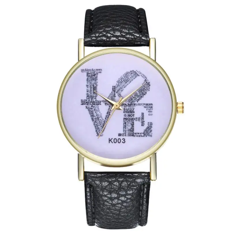 Темперамент Повседневное Часы Простой сувенир на день рождения дамы наручные часы 2018 подарки студент Красивая Мужская Для женщин