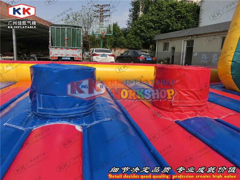 Inflatable climbing track magic sticker Children's puzzle game raceway factory direct happy inflatable equipment
