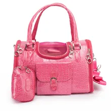 FC13 Роскошная Высококачественная переносная сумка для собак, дышащая переносная дорожная сумка для собак, маленькая переноска для собак