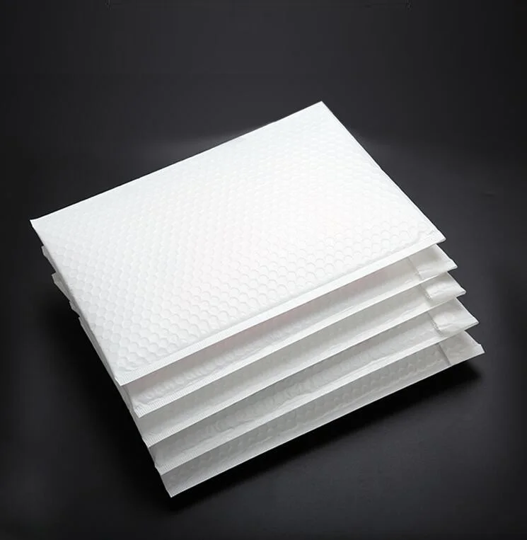 

100pcs/lot White Bubble Envelope Bubble Film Bag Pearl Film Envelope Thickened Shockproof Bag Book Clothes Packaging Mail Bag