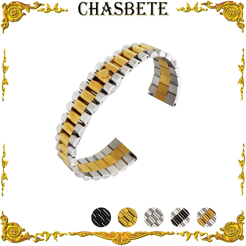 

20mm Stainless Steel Watch Band for Samsung Gear S2 Classic R732 / R735 Men Women Metal Strap Wrist Loop Belt Bracelet + Pin