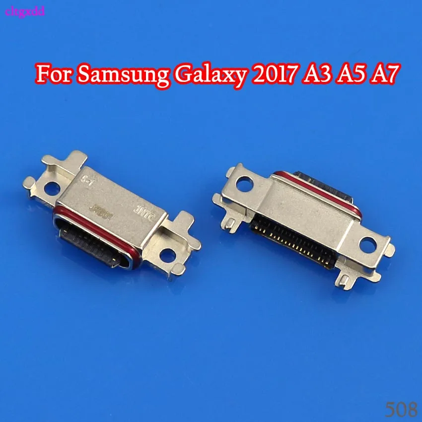Cltgxdd USB зарядная док-станция гнездо Разъем для Samsung Galaxy 2017 A3 A5 A7 A320 A520 A720 разъем