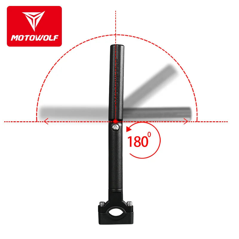 MOTOWOLF Многофункциональный 22 мм 7/8 &quotмотоциклетный регулируемый руль