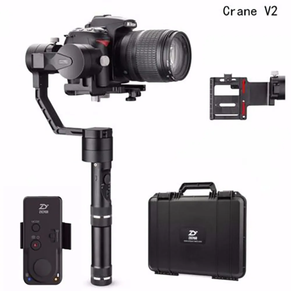 Zhiyun Tech Crane V2 3 Axis Bluetooth Handheld Gimbal Stabilizer for