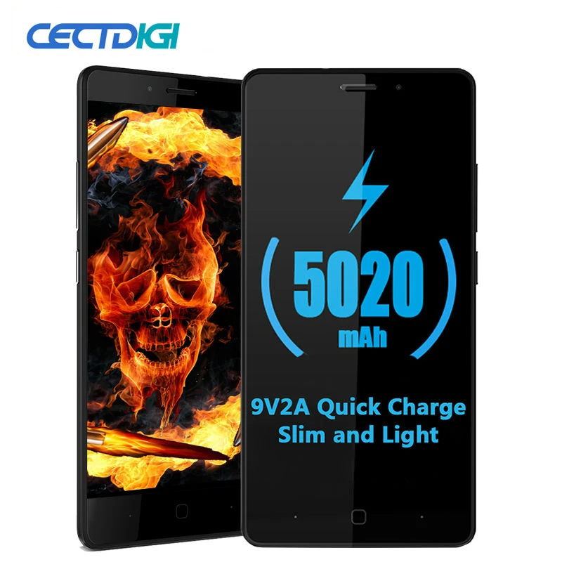 Оригинальный vernee Thor e 4G LTE Мобильного Телефона MTK6753 Octa Core 5 0 &quotHD Android 7 3 ГБ