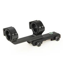 PPT части прицела двойное кольцо с боковой Пикатинни и пузырьковый уровень на прицел винтовки крепление винтовки прицелы крепление Открытый Охота OS24-0196