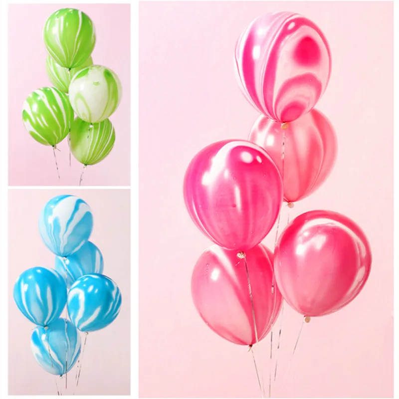 

12pcs marble latex Balloon red purple green yellow 12 Inch Christmas Wedding Birthday print Balloons Halloween Party Decoration