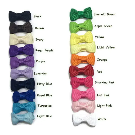 Зажим для волос в виде галстука бабочки мини фотоальбом из 20 шт.|bow clip|hair bow cliphair clip