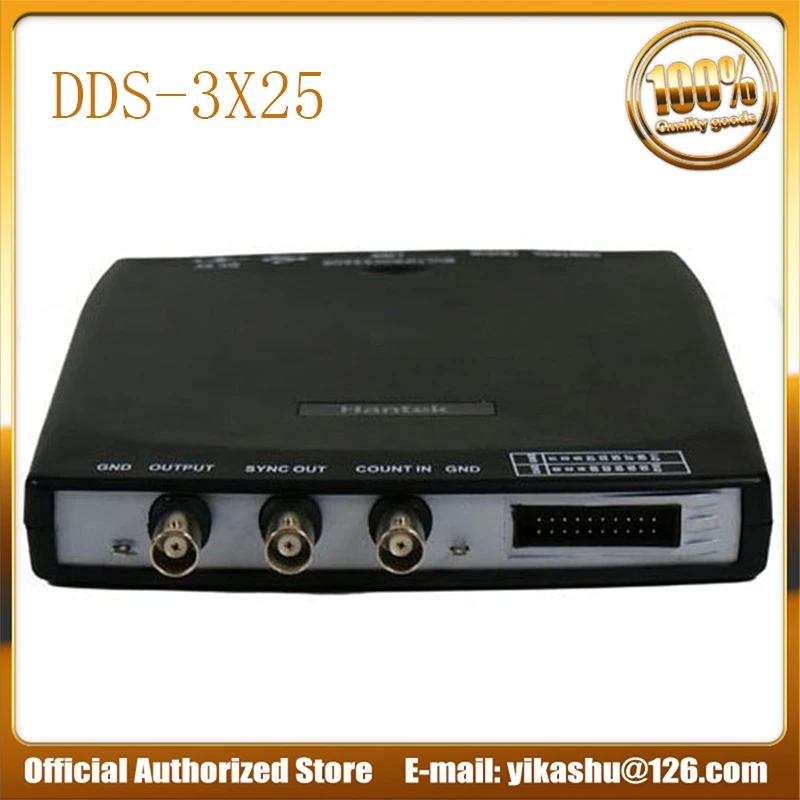 Hantek DDS-3X25 цифровой портативный 1 канал менее 60 МГц USB осциллографы Portatil PC 200MSa/s частота образца