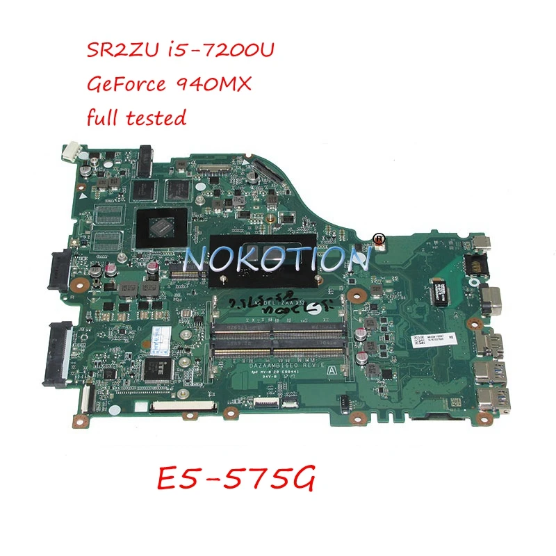 NOKOTION DAZAAMB16E0 NBGD411006 NB GD411 006 For font b acer b font aspire E5 575G Laptop