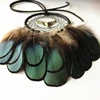 Mini Dream Catcher With Natural Feather Dreamcatcher Wind Chime Hanging ► Photo 3/6