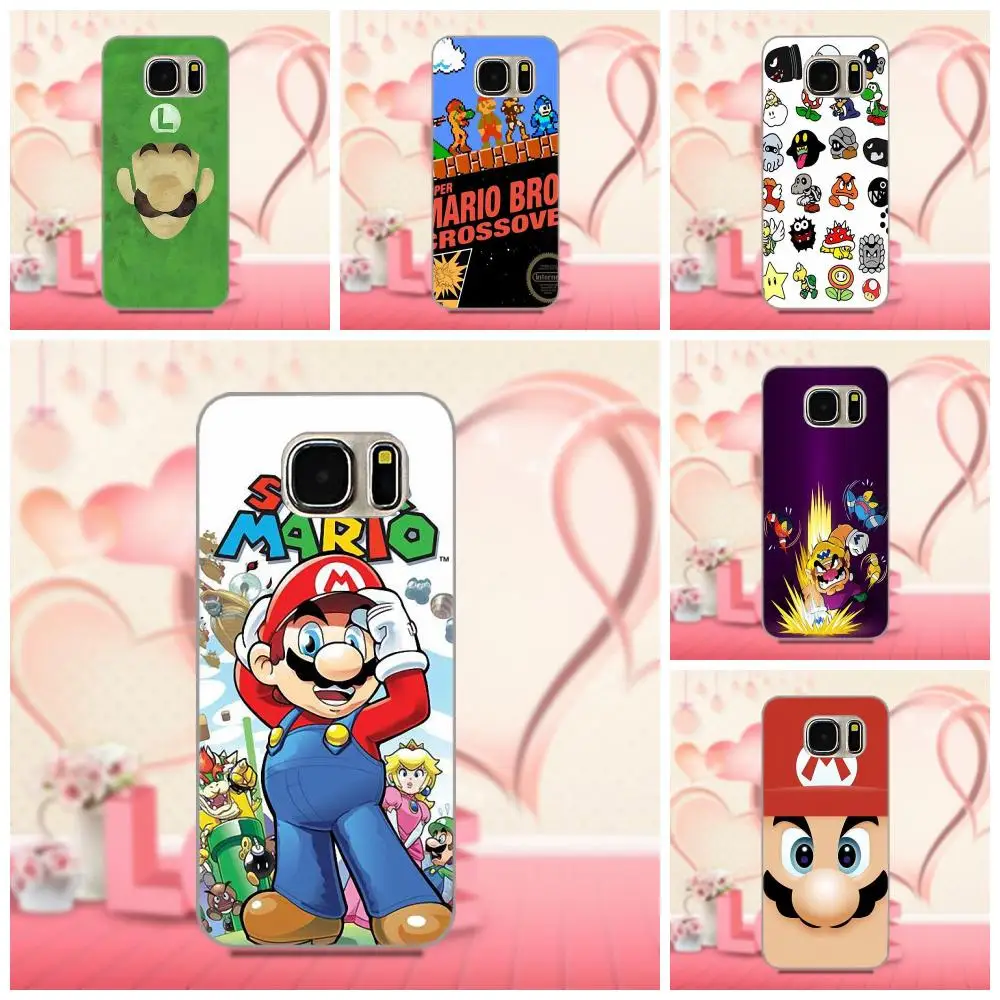 Мягкий ТПУ дизайн телефона Super Mario Bros для Apple iPhone X 4 4S 5 5C 5S SE 6 6S 7 8 Plus LG G3 G4 G5 G6 K4 K7 K8 K10