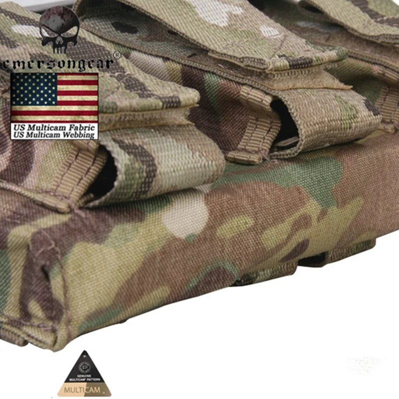 2018 Emersongear Magazine Mag Pouch 5 56 Пистолет тройной Открытый Топ армейских подсумок Emerson Wargame