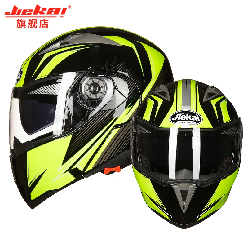 JIEKAI новейший модульный флип мото rcycle шлем casco moto с двумя линзами capacete da moto cicleta с внутренним солнцезащитным козырьком DOT 105