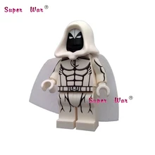 50 шт. супергерой Луна рыцарь фильм строительные блоки экшн-блоки, друзья для девочек мальчик дом игры дети детские игрушки