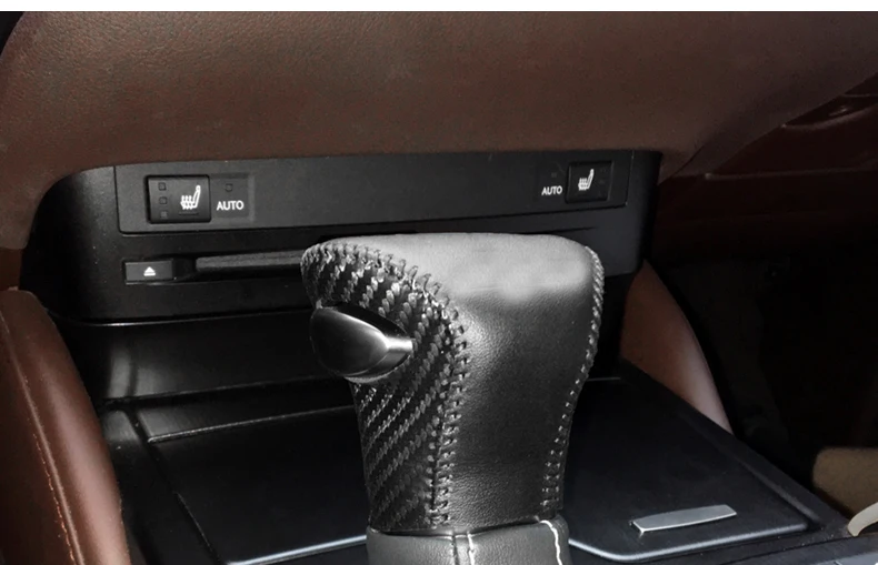 Lsrtw2017 Хомут кожаный автомобильный рычаг переключения передач подходит для Lexus es200 es260 es300h