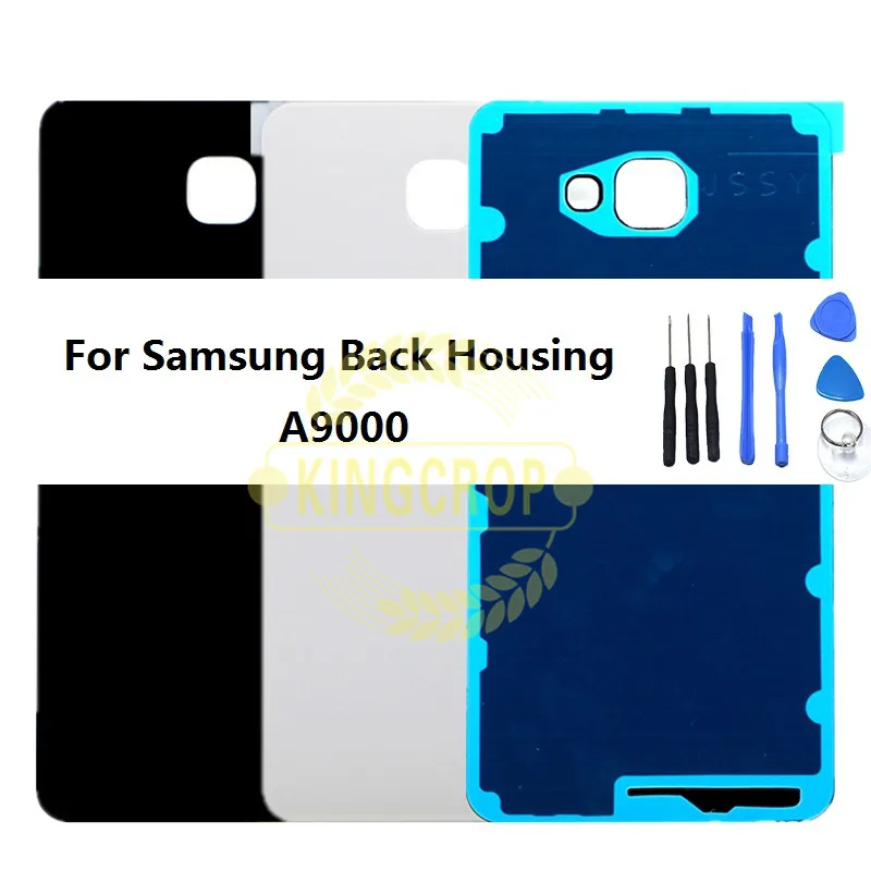 Задняя крышка батарейного отсека A9 A900 для корпуса Samsung Galaxy A9000 стеклянная дверь |