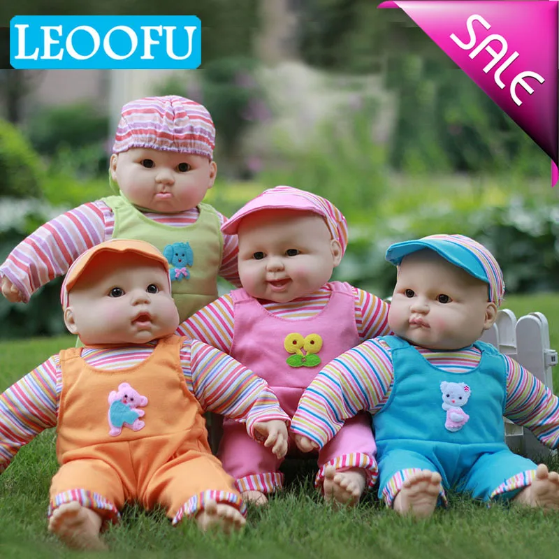

LEOOFU 50cm 20inch soft silicone reborn dolls baby realistic toy reborn full body bebe reborn doll for boy girls new Year's gift