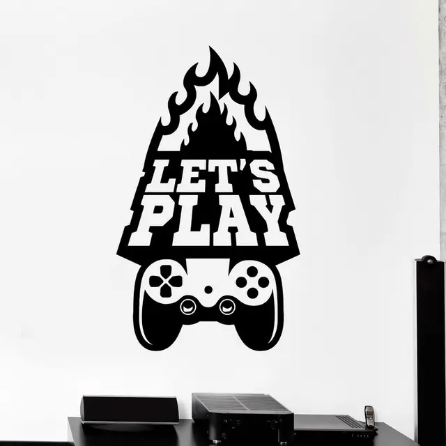 Buy Game Room Handle Sticker Gamer Decal Gaming