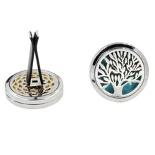 

Outlet Car Perfume Air Freshener Diffuser Stainless Vent Fragrance Life Tree Lotus Freshener Essential Oil Diffuse