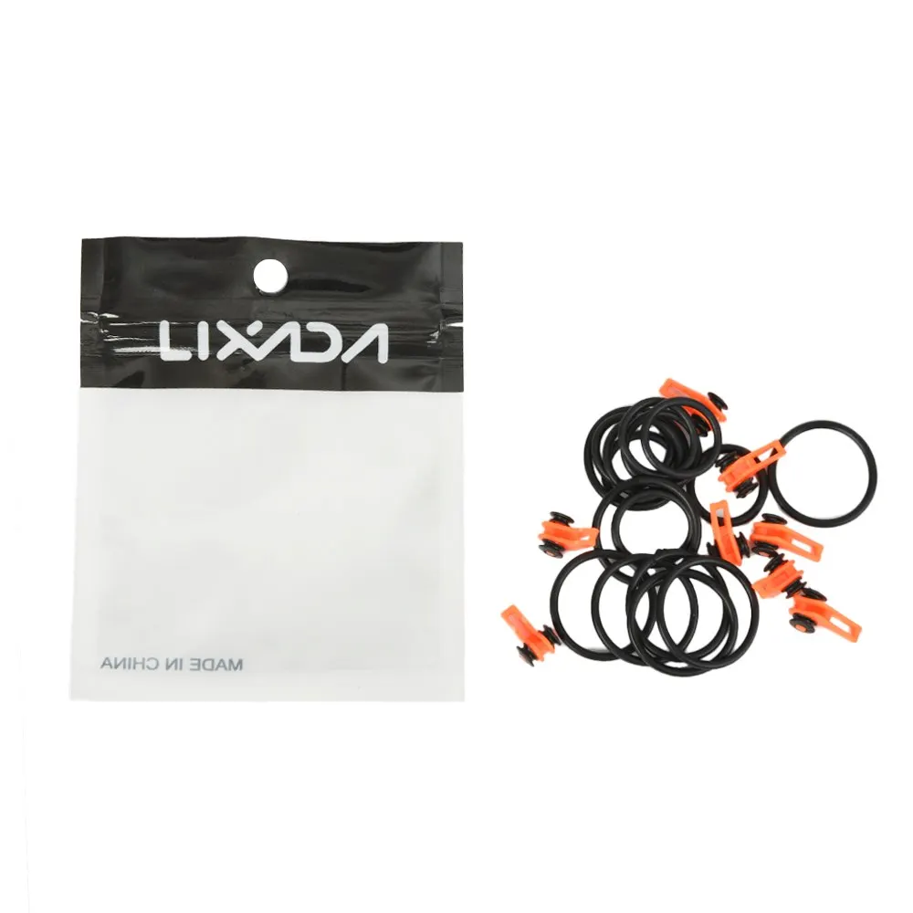 Lixada 8 шт. рыболовные аксессуары удочка крючки держатель зажим подвесной крючок