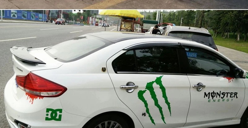 Автомобильные аксессуары MONTFORD для Suzuki Alivio Ciaz спойлер 2007 2013 неокрашенный праймер