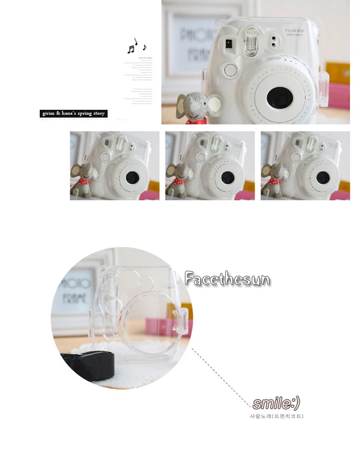 Transparent shell for Mini 8-2-1
