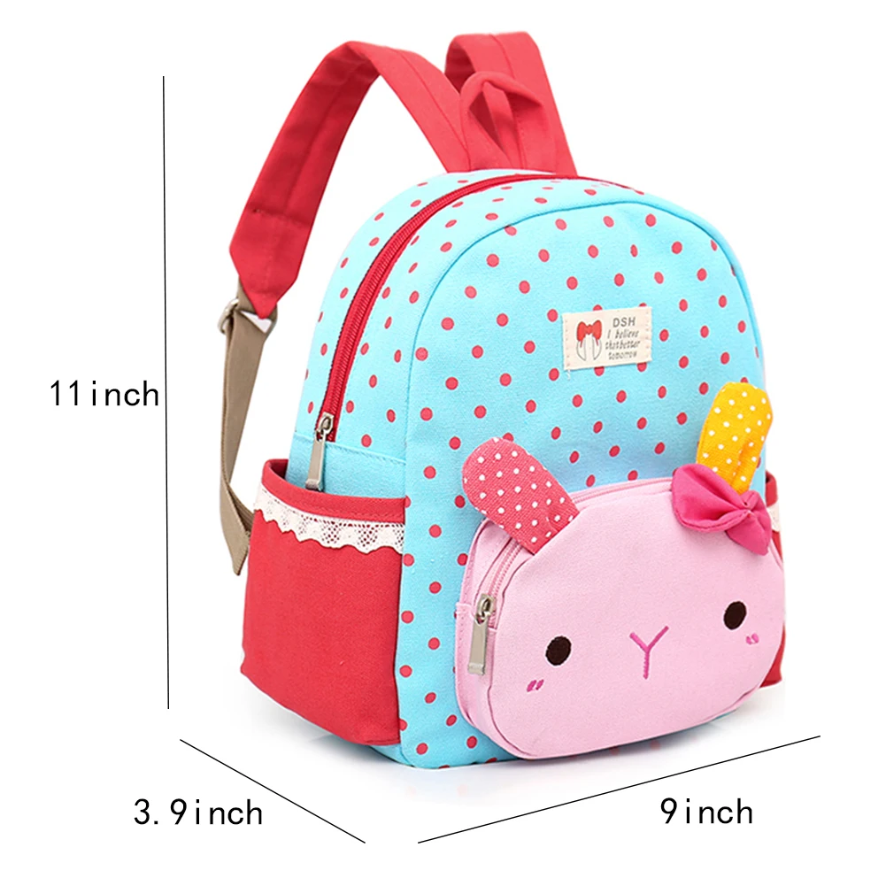 Милый мультяшный рюкзак с волнистым узором, сумка для детского сада, Детские рюкзаки для девочек, школьный студенческий рюкзак, сумки для маленьких девочек