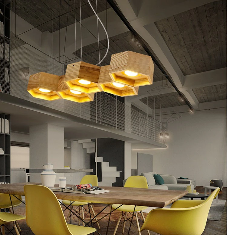 WOOD PENDANT LAMP 02