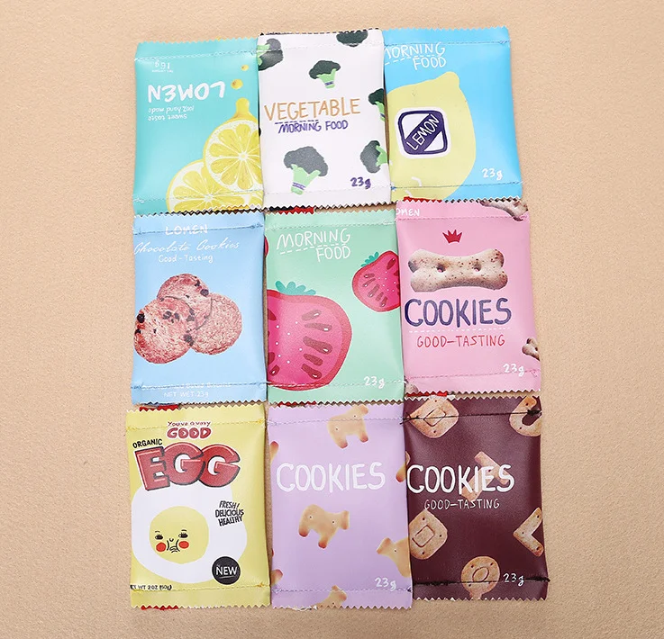 

Popualr Full Designs - 13*9CM Approx. Cookie , Snacks , Fruit PU Coin BAG Purse Pouch ; Lady Girl's Mini Coin bag Pouch Case