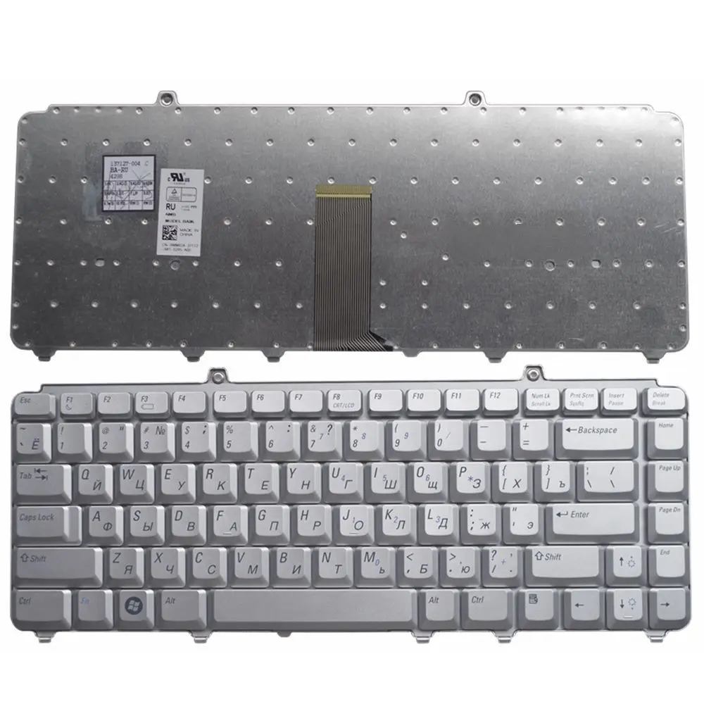 RU Новая русская клавиатура для ноутбука DELL 1400 PP22L 1318 1545 PP29L 1520 1525 PP26L 1521 1526 500 PP14L PP41L